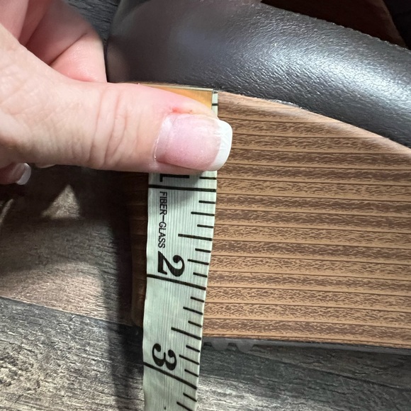 Crocs black Wedge Style Slip On Shoes Size Women’s 7 - Picture 7 of 7